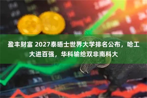 盈丰财富 2027泰晤士世界大学排名公布，哈工大进百强，华科输给双非南科大
